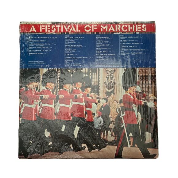 A Festival‎ Of Marches Arthur Fiedler Morton Gould RCA Red Seal 1977 SVG - Picture 2 of 3